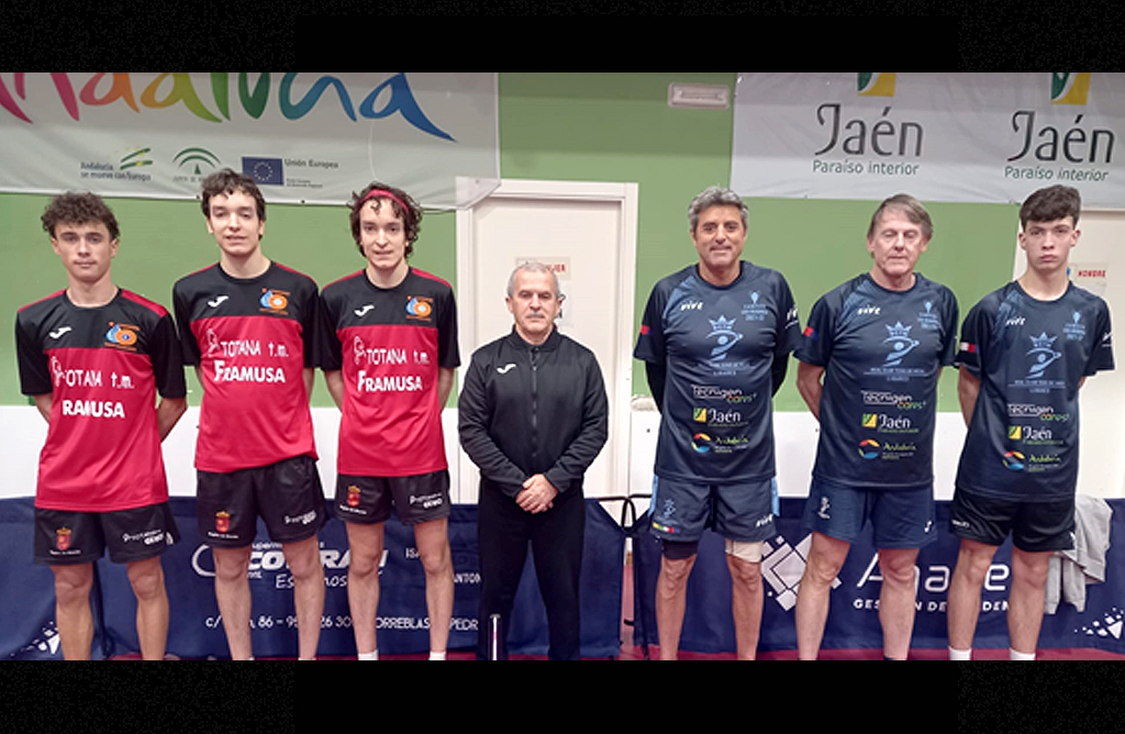 Una victoria y dos derrotas para los equipos del Club Totana de Tenis de Mesa